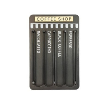 RANGE DOSETTE A CAFE EN BOIS︱Lory