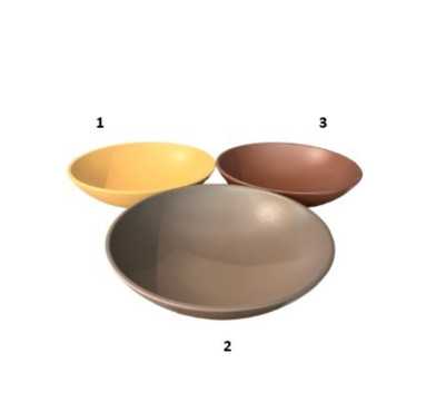 COUPELLE EN BOIS COLORE︱Lory