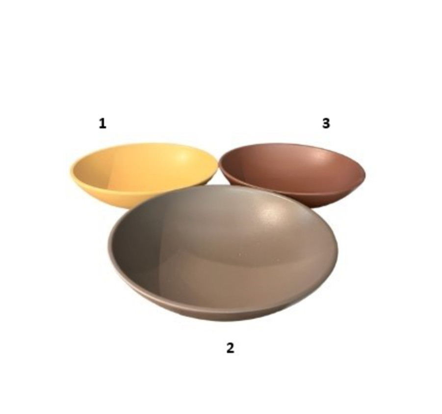 COUPELLE EN BOIS COLORE