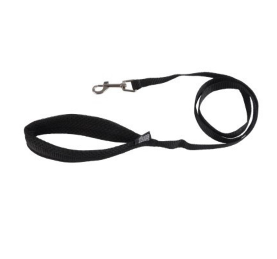 LAISSE MESH 120CM NOIR POUR