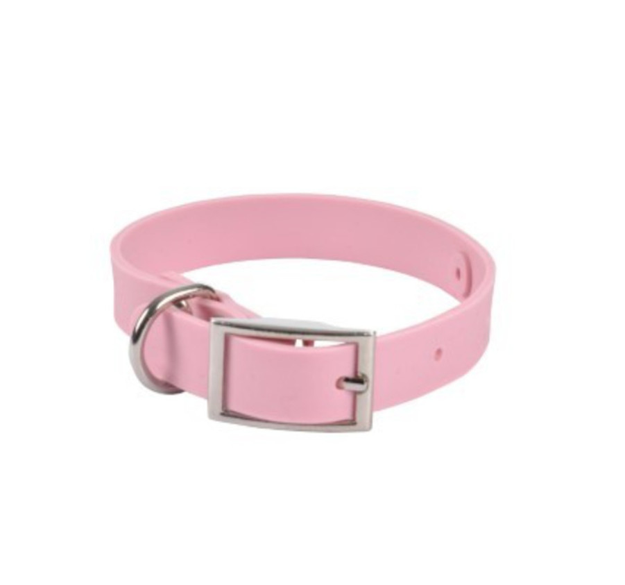 COLLIER SILICONE 50CM ROSE