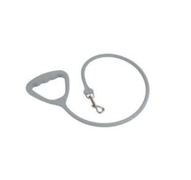 LAISSE EN SILICONE GRISE︱Lory