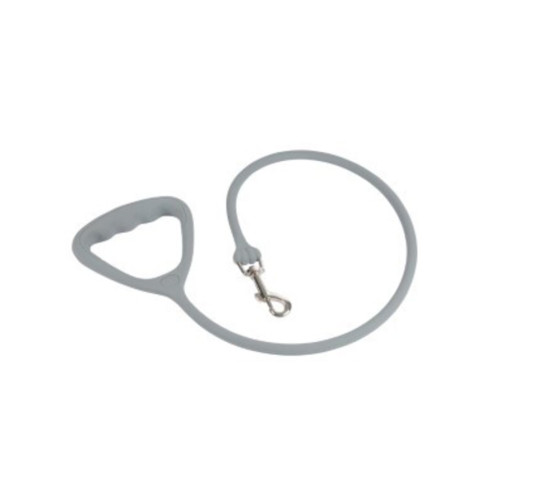 LAISSE EN SILICONE GRISE︱Lory