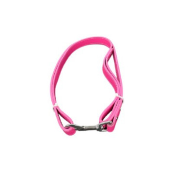 LAISSE EN SIMILI CUIR FUCHSIA︱Lory