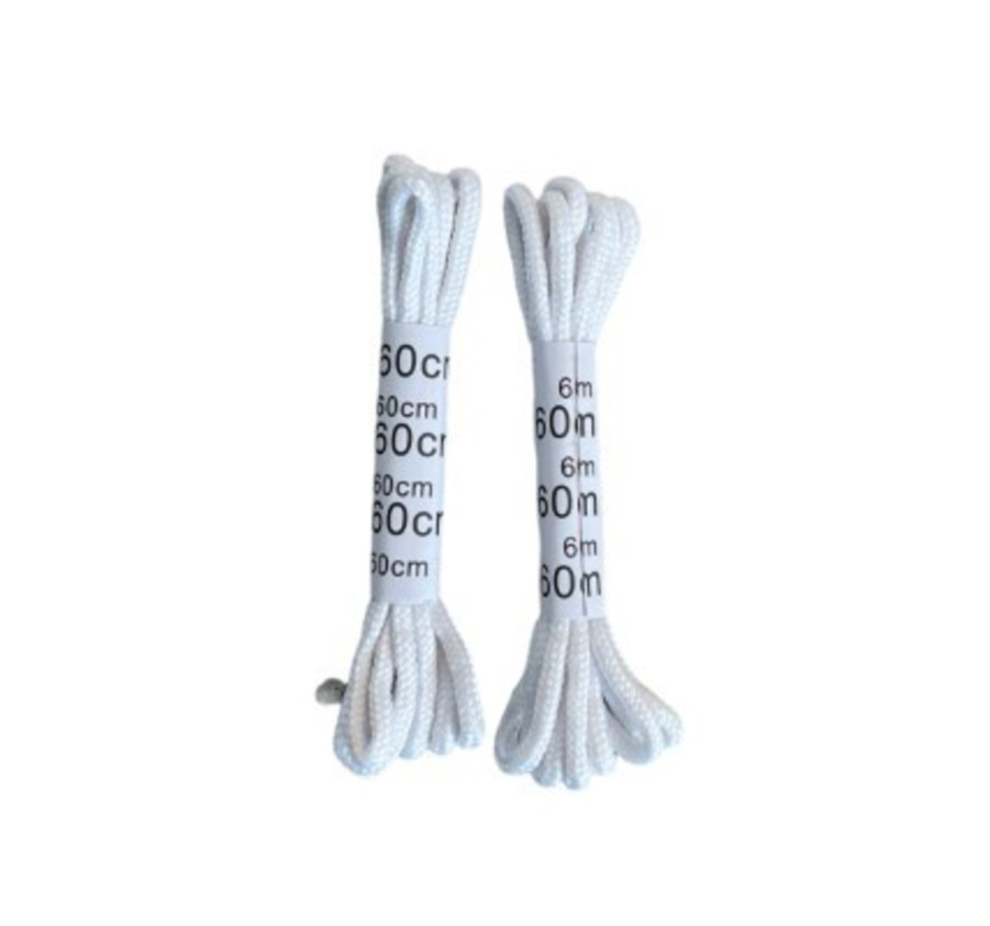 LACET ROND BLANC 60CM