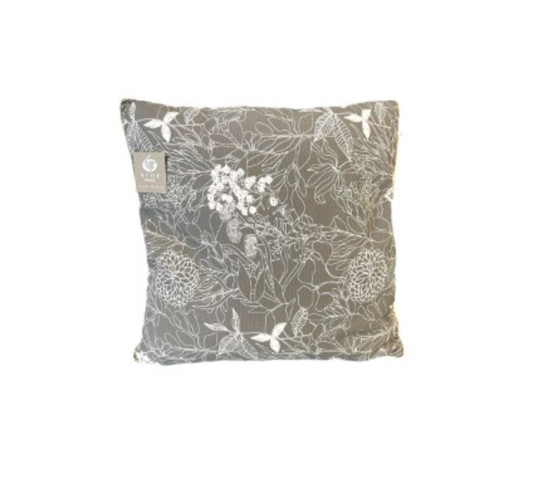 COUSSIN SAVOIE 50X50CM - GRIS︱Lory
