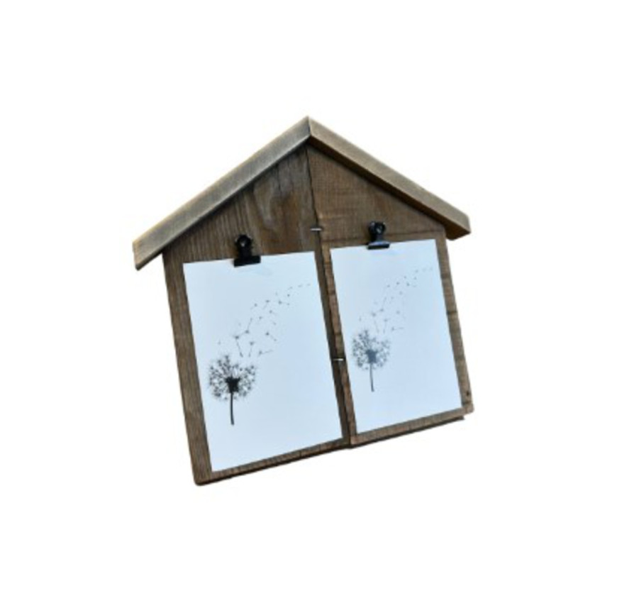 CADRE EN BOIS A POSER EN FORME