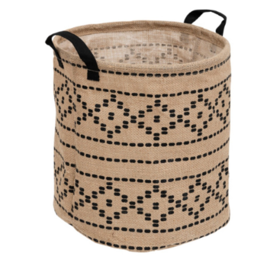 PANIER DE RANGEMENT EN JUTE