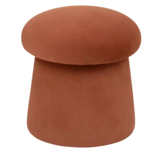 POUF CHAMPIGNON EN VELOURS︱Lory