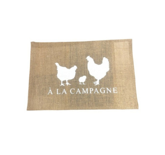 SET DE TABLE EN JUTE︱Lory