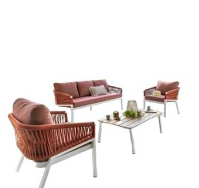 SALON ORIENGO 5P BRIQUE BLANC︱Lory