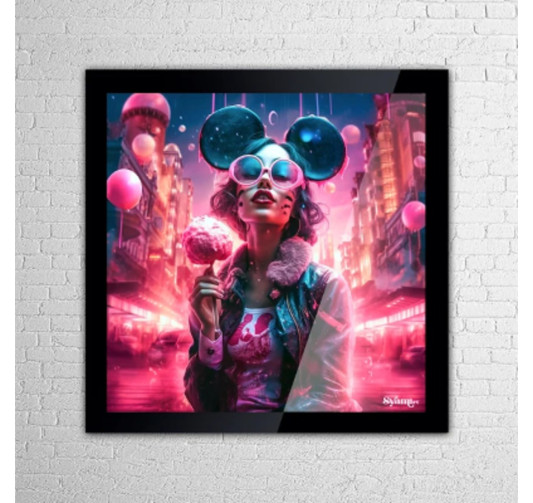 CADRE SYAM IA ART 80X80CM︱Lory