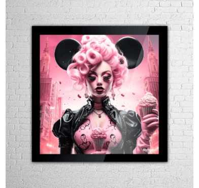 CADRE SYAM IA ART 80X80CM︱Lory