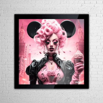 CADRE SYAM IA ART 80X80CM︱Lory