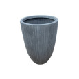 CACHE POT ROND GRIS