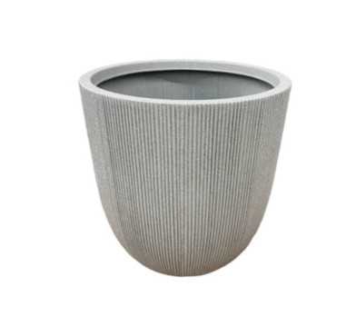 CACHE POT ROND BEIGE︱Lory