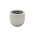 CACHE POT ROND BEIGE