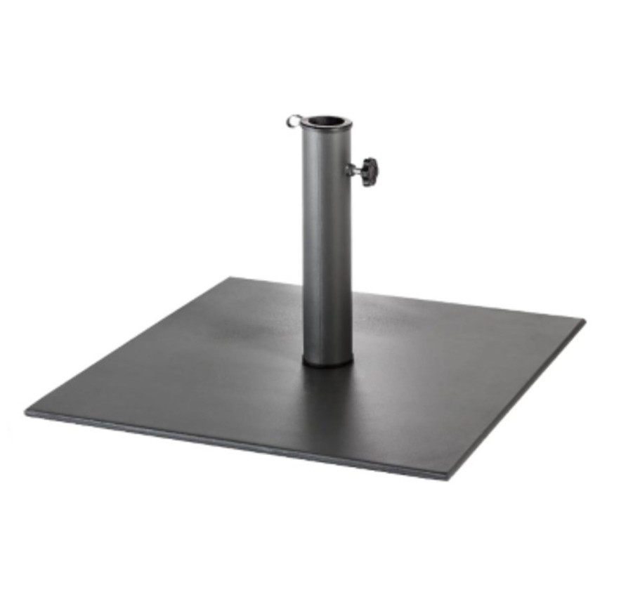 PIED PARASOL CARRE ANTHRACITE