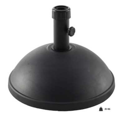 PIED DE PARASOL DOME NOIR︱Lory