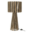 LAMPE RAYURES CORDES NATUREL