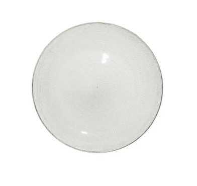 ASSIETTE PLATE GRISE PALM︱Lory