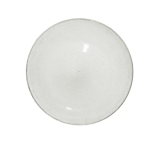 ASSIETTE PLATE GRISE PALM︱Lory