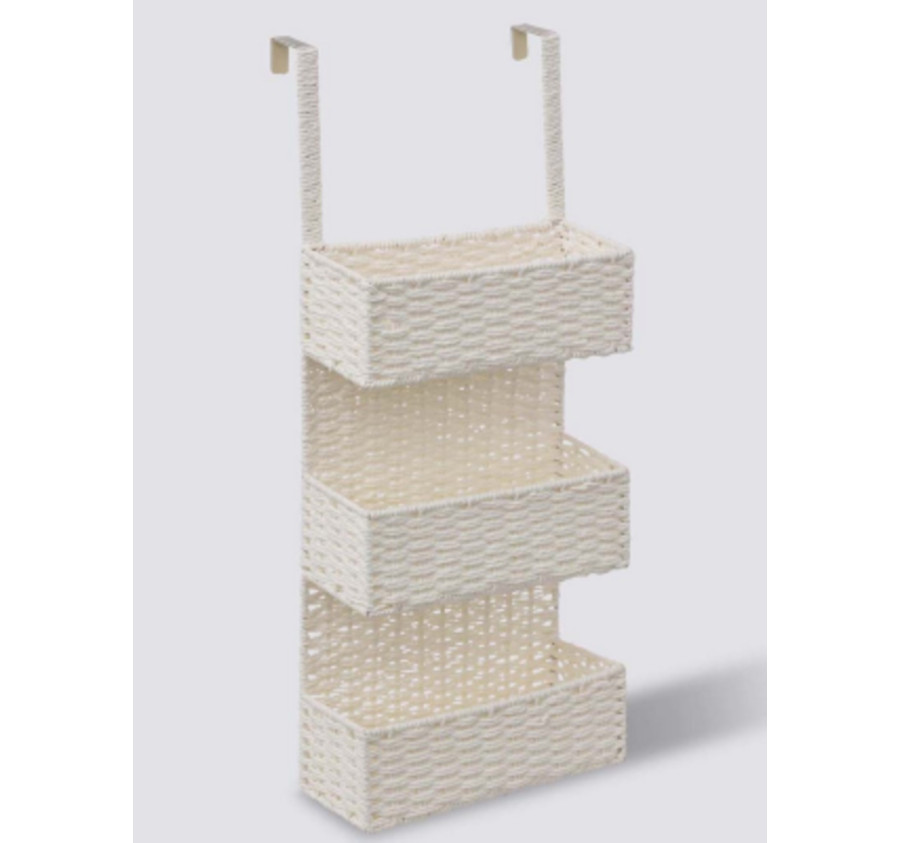 ETAGERE POUR PORTE 3 PANIERS