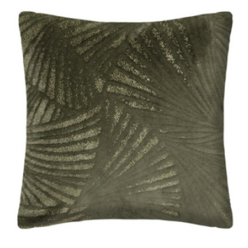 COUSSIN EN FLANELLE VERT KAKI︱Lory