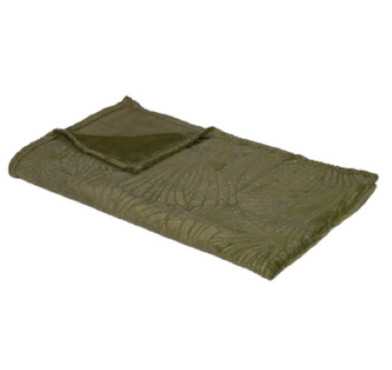 PLAID EN FLANELLE VERT KAKI︱Lory