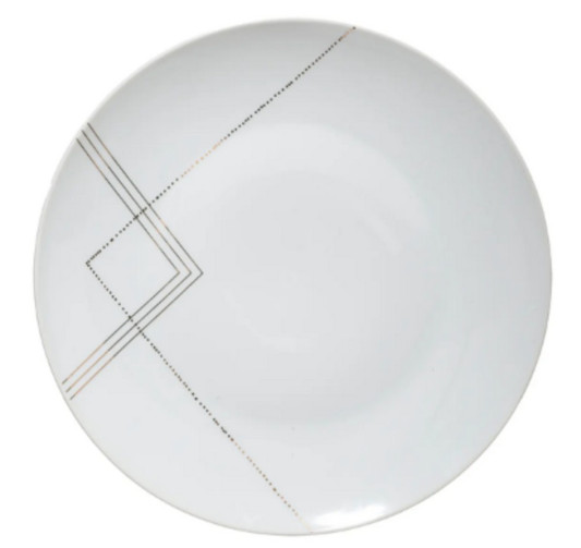 ASSIETTE PLATE EN PORCELAINE︱Lory