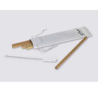 SET DE 6 PAILLES EN BAMBOU︱Lory