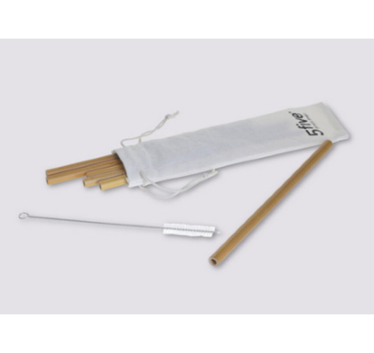 SET DE 6 PAILLES EN BAMBOU︱Lory