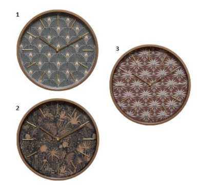 HORLOGE DIAMETRE 29.5CM︱Lory