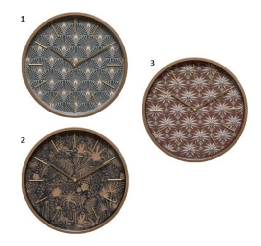 HORLOGE DIAMETRE 29.5CM︱Lory