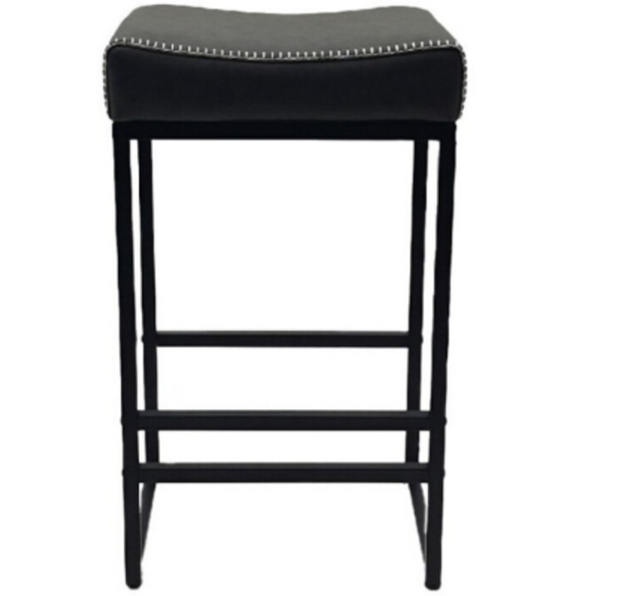 TABOURET HAUT GRIS 40X30CM