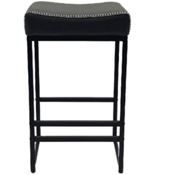 TABOURET HAUT GRIS 40X30CM︱Lory