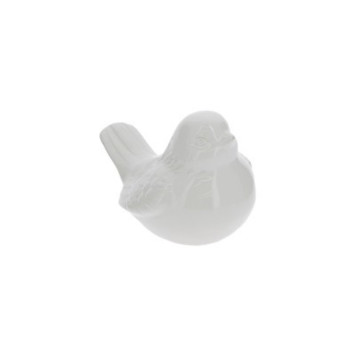 OISEAU EN CERAMIQUE BLANC︱Lory