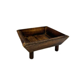 PLATEAU SUR 4 PIEDS CARRE︱Lory