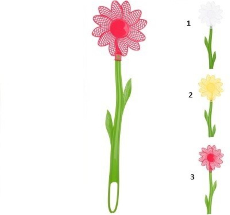 TAPETTE A MOUCHES FLEUR