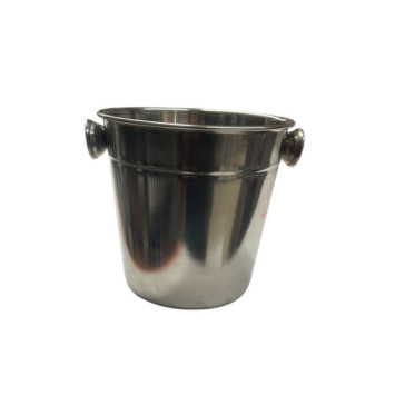 SEAU A CHAMPAGNE EN ACIER︱Lory