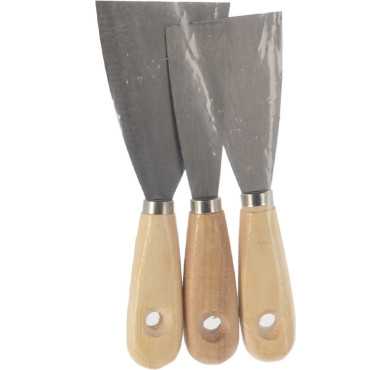 SPATULE X3PCS MANCHE EN BOIS︱Lory