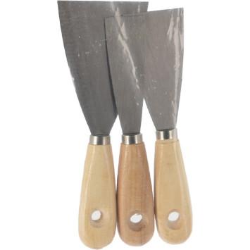 SPATULE X3PCS MANCHE EN BOIS︱Lory