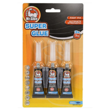 BLISTER DE 3 TUBES DE COLLE︱Lory