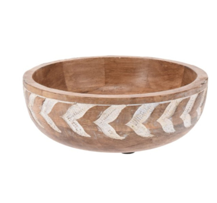 BOL EN BOIS DE MANGUIER 19,5CM