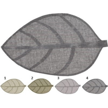 SET DE TABLE DECO FEUILLE︱Lory