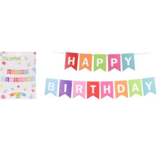 BANDEROLE HAPPY BIRTHDAY︱Lory