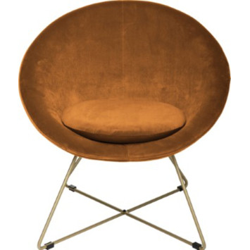 FAUTEUIL EVAN EN VELOURS︱Lory