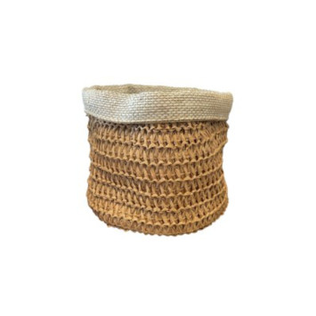 PANIER ROND EN RAPHIA︱Lory