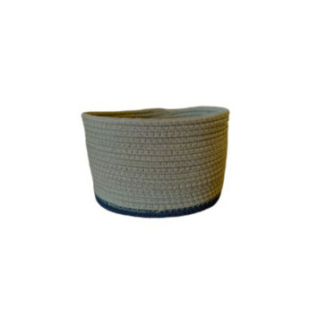 PANIER OVAL KAKI ET NOIR︱Lory