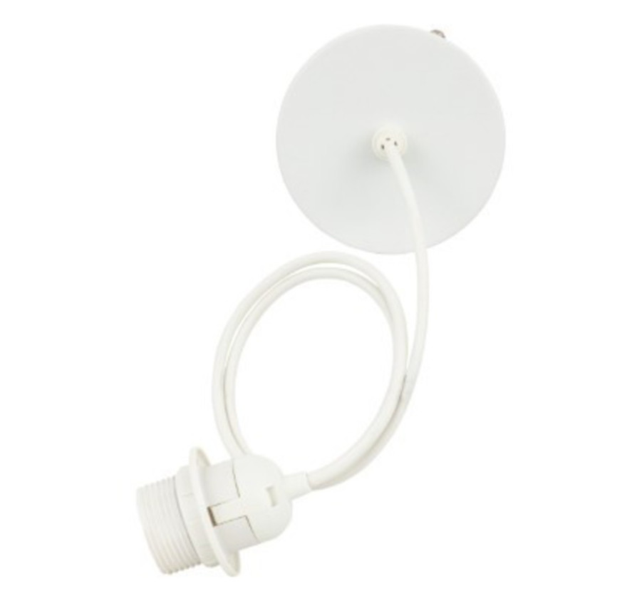 CORDON ELECTRIQUE BLANC L.80CM